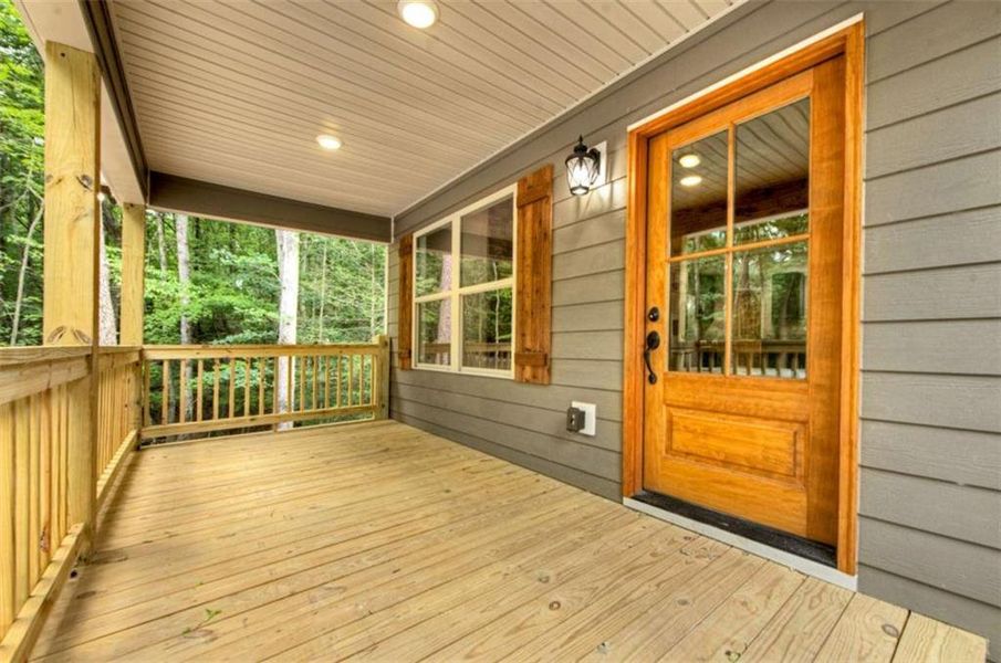Exterior details and patio area of a home in , Ellijay (Image 2). Exterior details and patio area of a home in , Ellijay (Image 2).