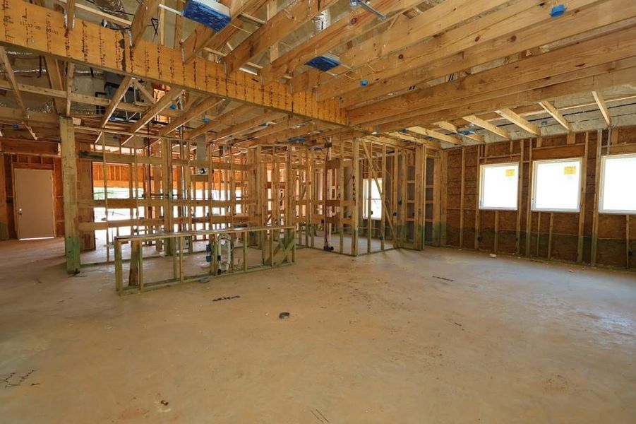 In-progress construction of a new home in The Woodlands Hills - Summit Collection, Willis, TX (Image 31). In-progress construction of a new home in The Woodlands Hills - Summit Collection, Willis, TX (Image 31).