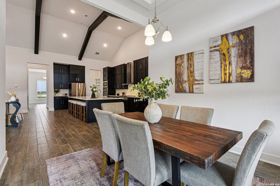 Furnished interior view inside a new home in Waldsanger, New Braunfels (Image 38).