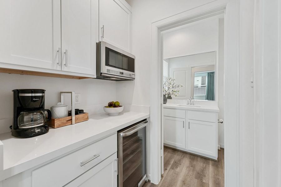 Representative furnished interior of a home built from the 9381 by CitySide Homes in Highland Commons, Houston (Image 2). Representative furnished interior of a home built from the 9381 by CitySide Homes in Highland Commons, Houston (Image 2).