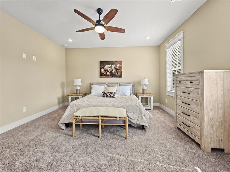 Furnished interior view inside a new home in , Austell (Image 9).