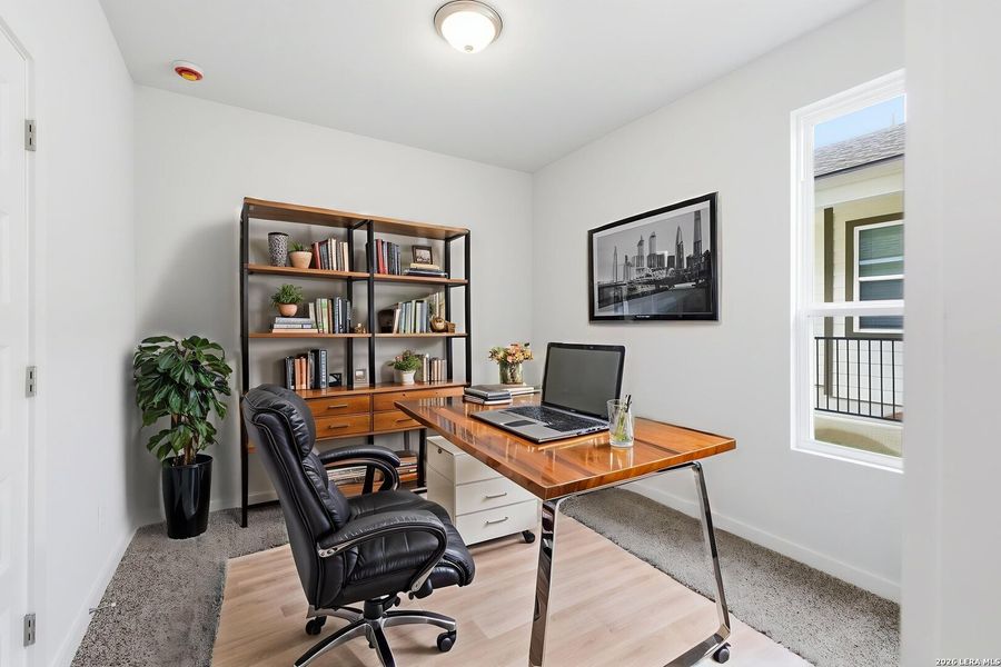Furnished interior view inside a new home in Talley Fields, San Antonio (Image 11).
