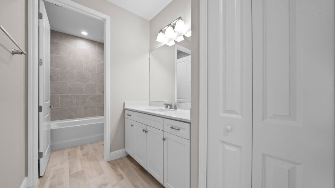 Furnished interior view inside a new home in Verandah, Fort Myers (Image 12).