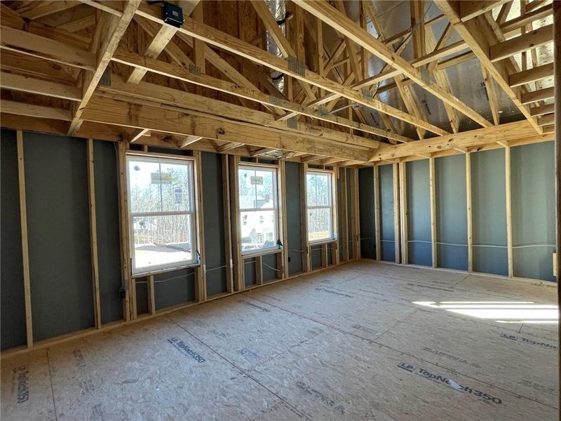 In-progress construction of a new home in Edenglen, Buford, GA (Image 41).