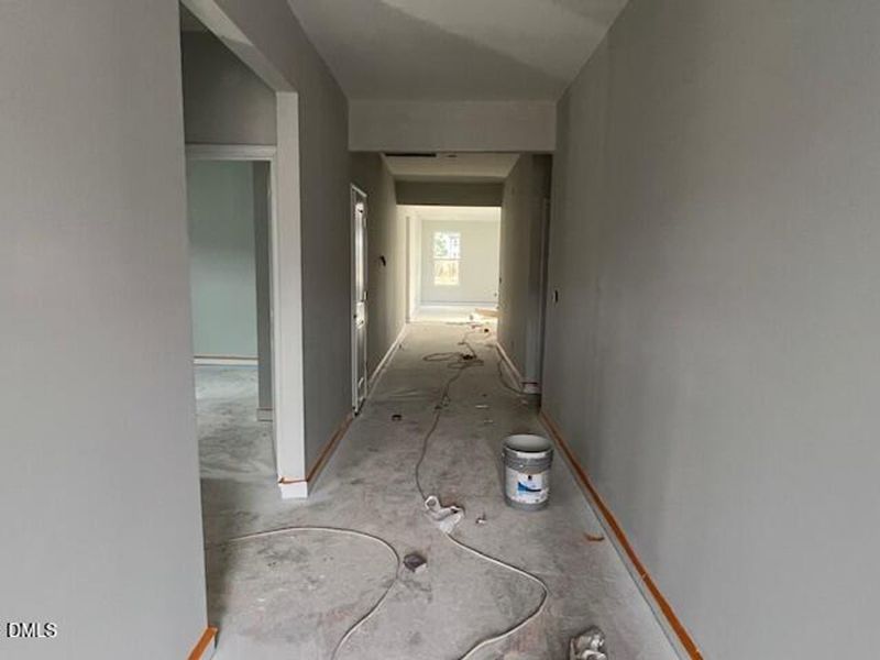 In-progress construction of a new home in Wellers Knoll, Lillington, NC (Image 24).