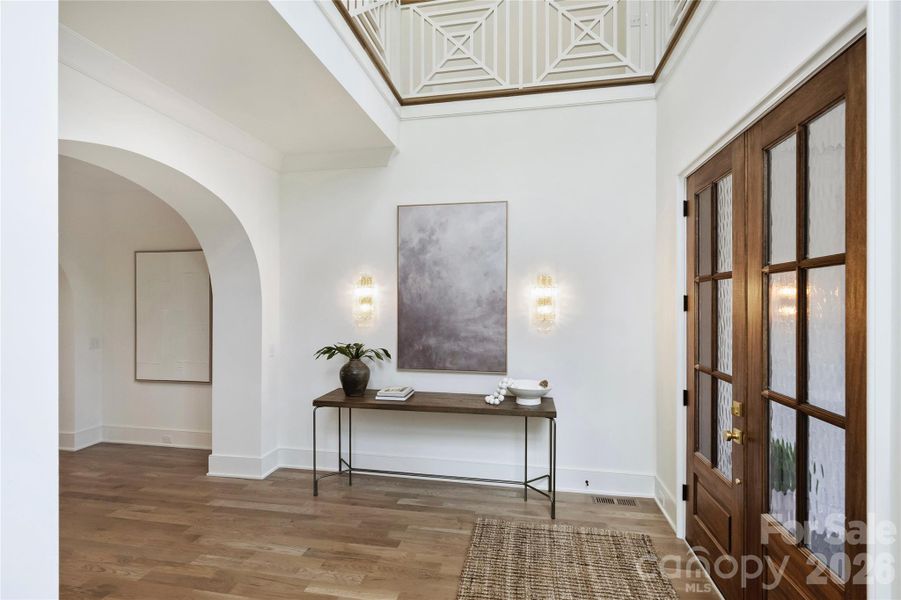 Furnished interior view inside a new home in , Charlotte (Image 17).