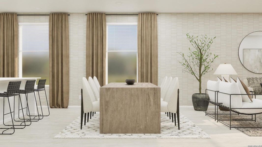 Furnished interior view inside a new home in Grace Valley, Marion (Image 44).