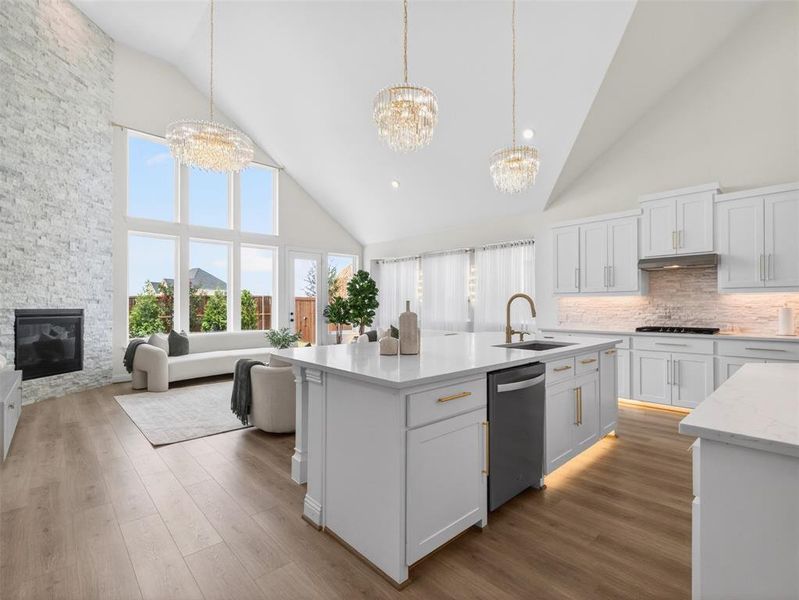 Furnished interior view inside a new home in , Wylie (Image 17).