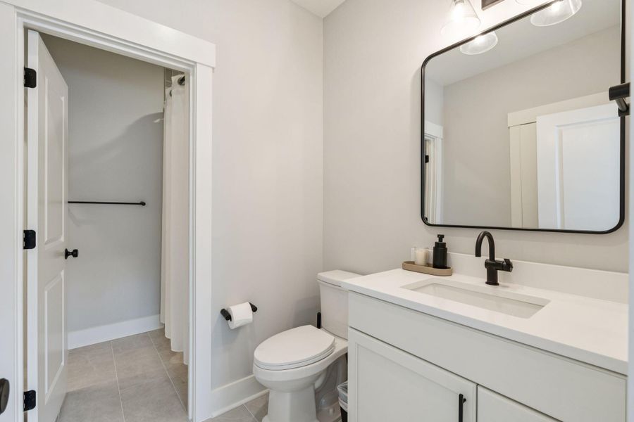 Furnished interior view inside a new home in , Mount Pleasant (Image 46).