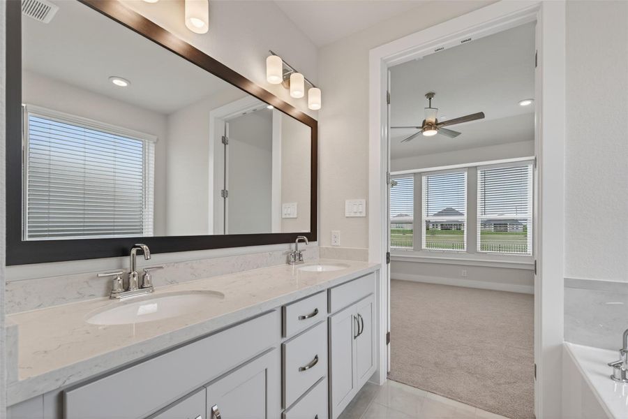 Furnished interior view inside a new home in , Richmond (Image 16). Furnished interior view inside a new home in , Richmond (Image 16).