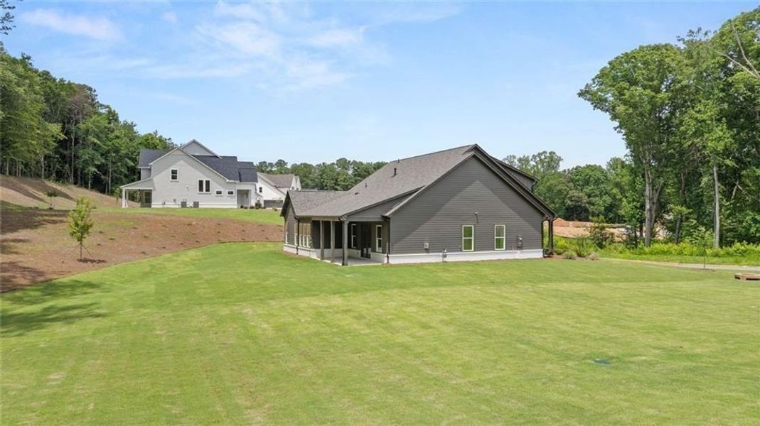 Exterior details and patio area of a home in , Gainesville (Image 21).