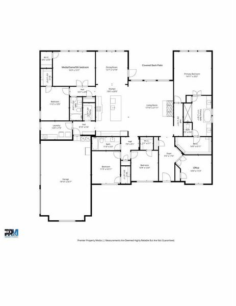 2D floor plan layout of this home in The Meadows, Gunter, TX (Image 4). 2D floor plan layout of this home in The Meadows, Gunter, TX (Image 4).