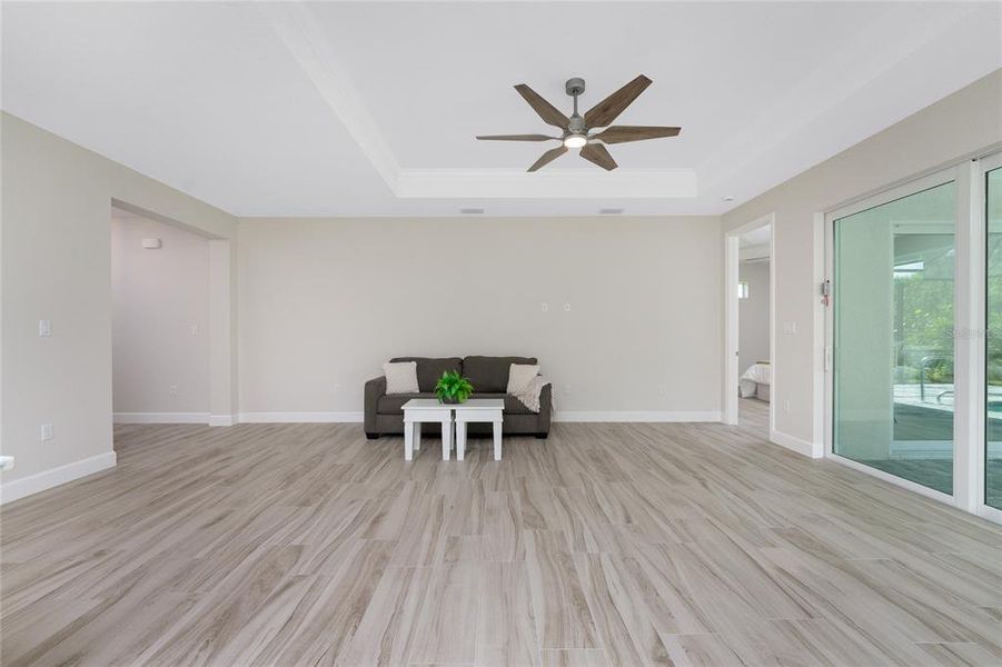 Furnished interior view inside a new home in , Rotonda West (Image 5). Furnished interior view inside a new home in , Rotonda West (Image 5).