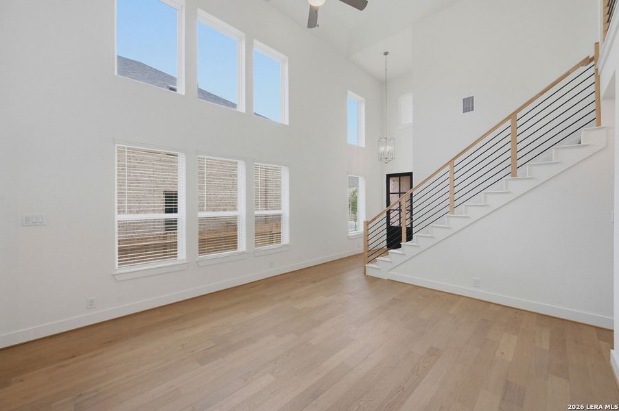 Spacious, unfurnished interior of a new home in Davis Ranch, San Antonio (Image 21). Spacious, unfurnished interior of a new home in Davis Ranch, San Antonio (Image 21).