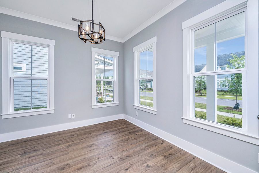 Representative unfurnished interior of a home built from the Mansfield by Homes by Dickerson in Nexton, Summerville (Image 11).