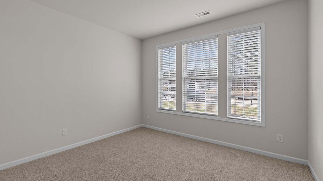 Representative unfurnished interior of a home built from the Bristol by D.R. Horton in South Pinehurst Cottages, Pinehurst (Image 11). Representative unfurnished interior of a home built from the Bristol by D.R. Horton in South Pinehurst Cottages, Pinehurst (Image 11).