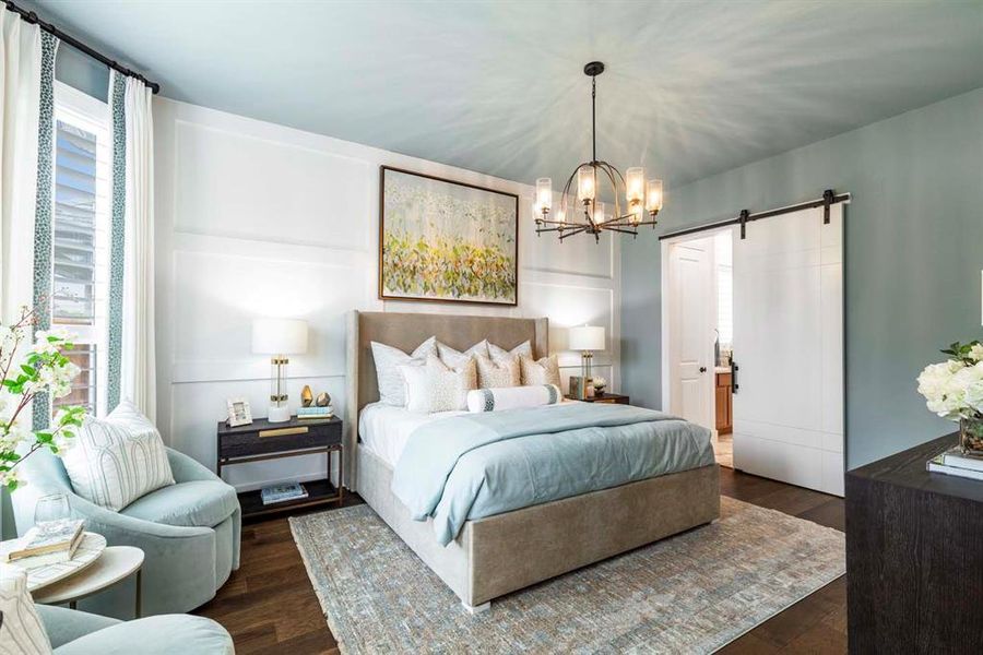 Furnished interior view inside a new home in Gateway Village - The Reserve, Denison (Image 17).