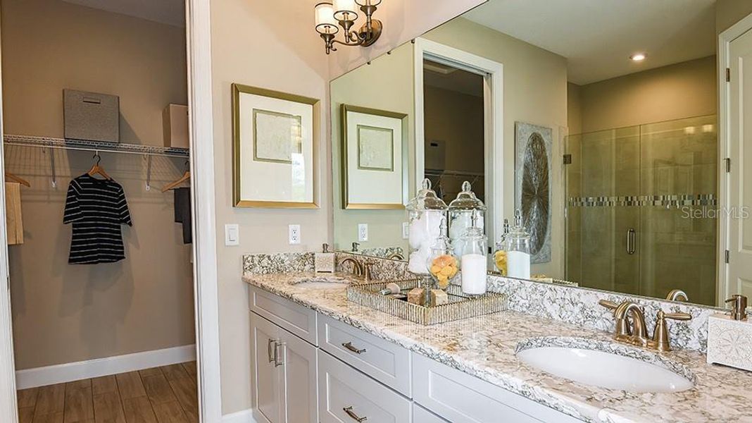 Furnished interior view inside a new home in Esplanade at Azario Lakewood Ranch, Bradenton (Image 13). Furnished interior view inside a new home in Esplanade at Azario Lakewood Ranch, Bradenton (Image 13).