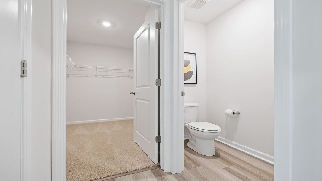 Furnished interior view inside a new home in Waverly Station, Greenwood (Image 28).