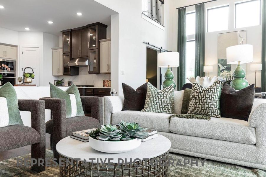 Furnished interior view inside a new home in Cross Creek West, Fulshear (Image 38). Furnished interior view inside a new home in Cross Creek West, Fulshear (Image 38).