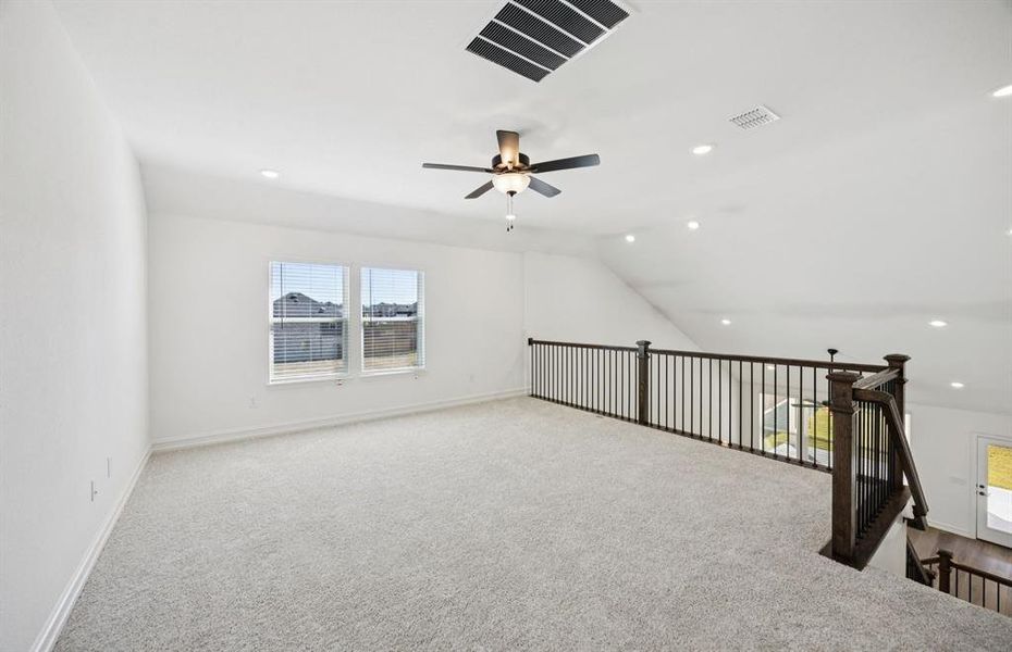 Inviting Game Room perfect for additional entertaining