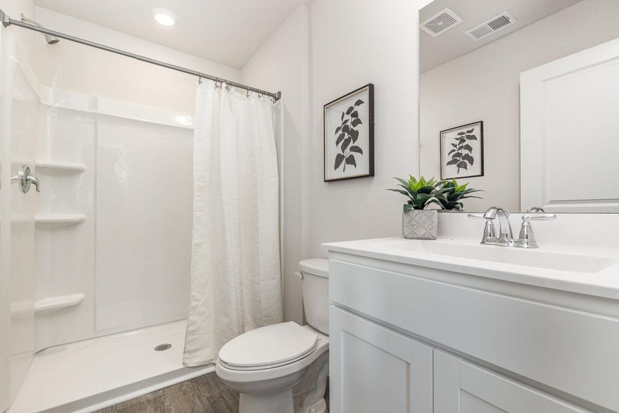 Furnished interior view inside a new home in Mulberry Landing, Orangeburg (Image 19).