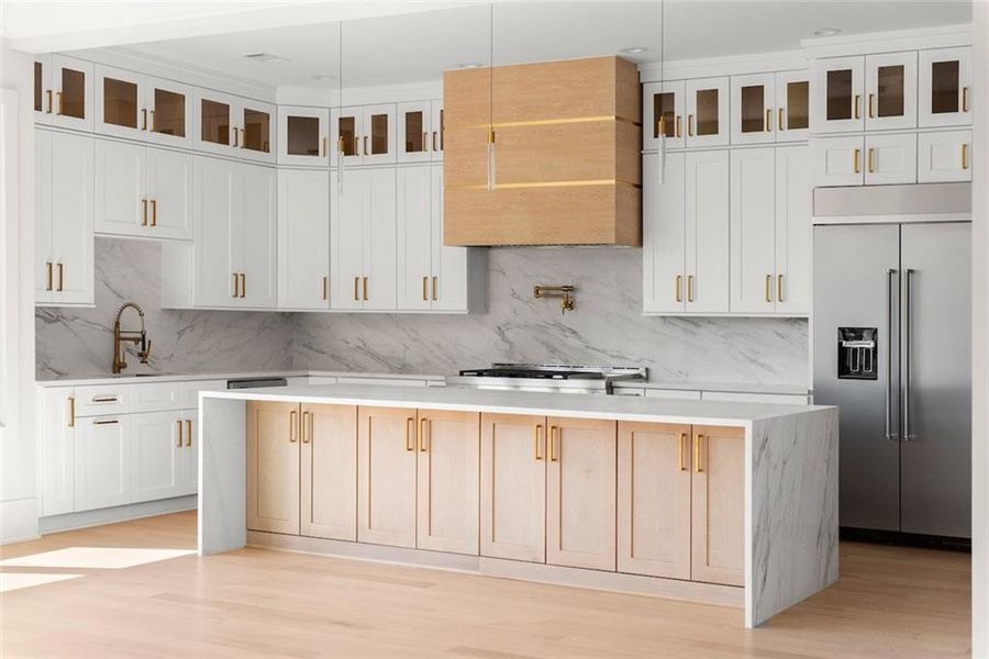 Furnished interior view inside a new home in , Dacula (Image 32).