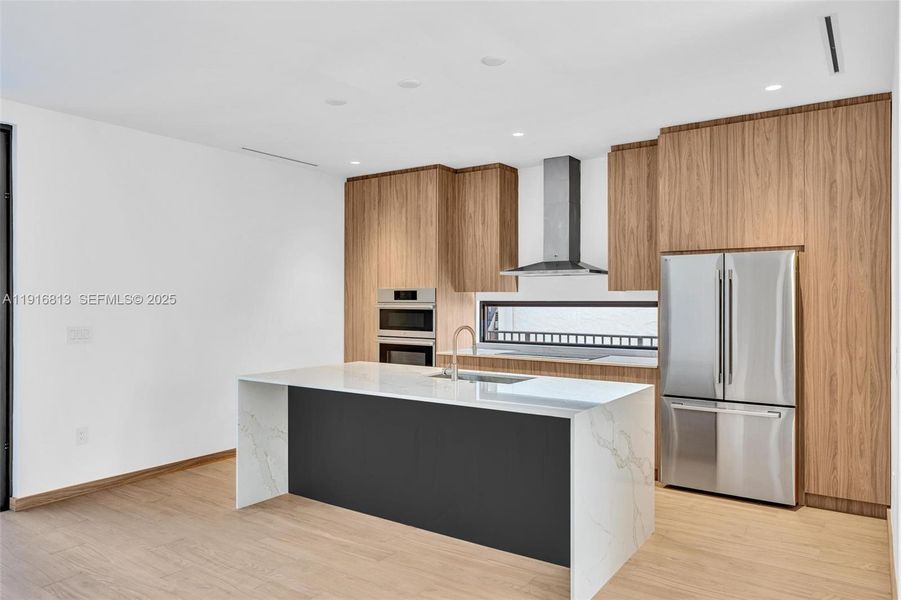 Furnished interior view inside a new home in , Miami (Image 14).