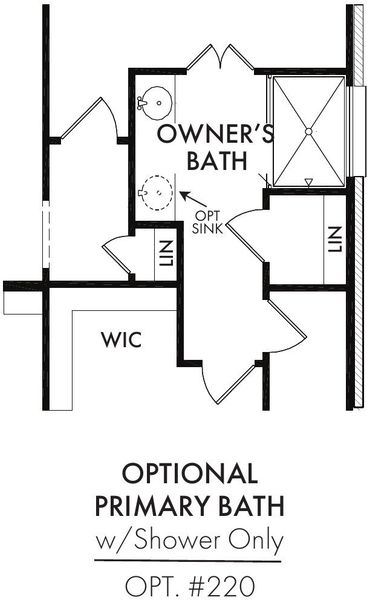 Master Bath – Shower Only Master Bath – Shower Only