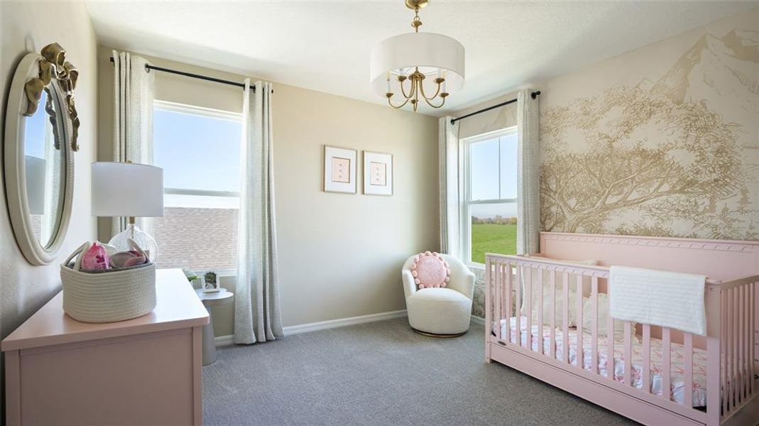 Furnished interior view inside a new home in Pasadena Landing, Wesley Chapel (Image 8). Furnished interior view inside a new home in Pasadena Landing, Wesley Chapel (Image 8).