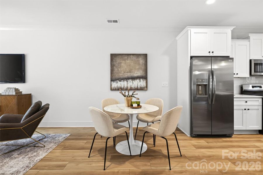 Furnished interior view inside a new home in , Charlotte (Image 17).