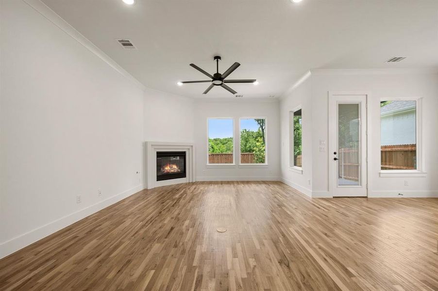 Spacious, unfurnished interior of a new home in Parks of Aledo, Aledo (Image 33).