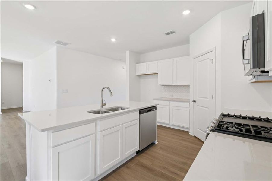 Furnished interior view inside a new home in The Pointe at Heron Bay, Locust Grove (Image 6).