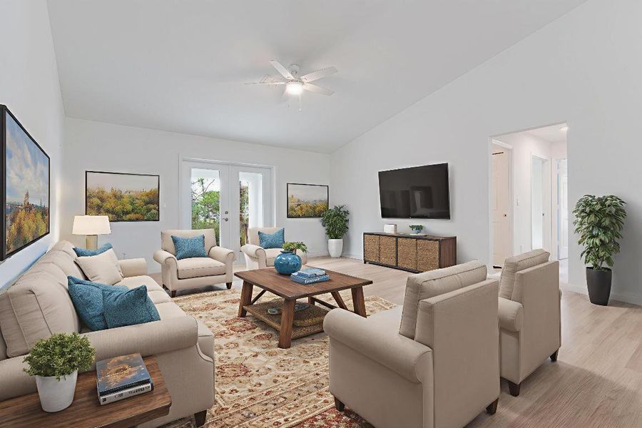 Virtually Staged Photo