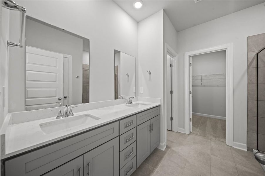 Furnished interior view inside a new home in Collier Ridge, Moore (Image 9). Furnished interior view inside a new home in Collier Ridge, Moore (Image 9).