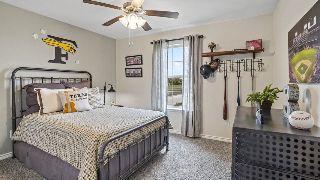Furnished interior view inside a new home in Lakewood Trails, Forney (Image 23).