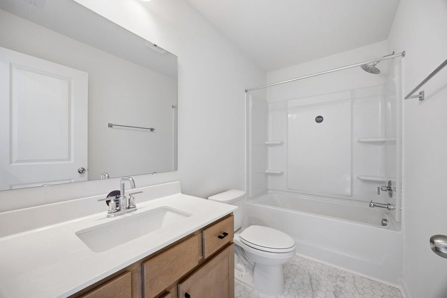 Furnished interior view inside a new home in Reeves Crossing, St. George (Image 4).