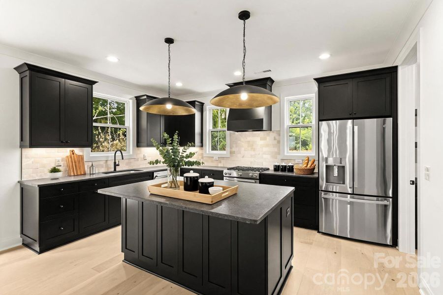 Furnished interior view inside a new home in , Charlotte (Image 5).