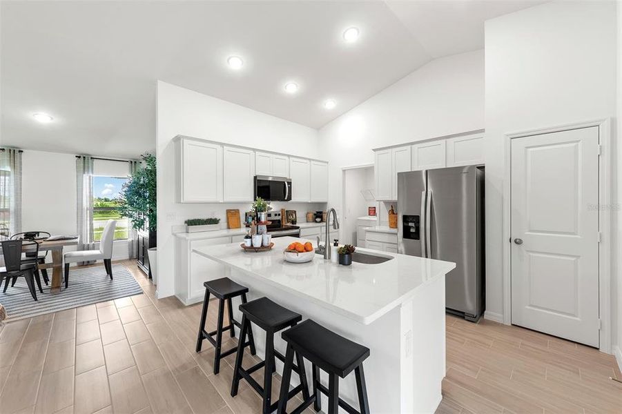 Furnished interior view inside a new home in , Citrus Springs (Image 4).