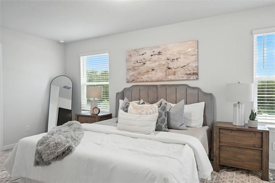 Furnished interior view inside a new home in Amelia Groves, St. Cloud (Image 28).