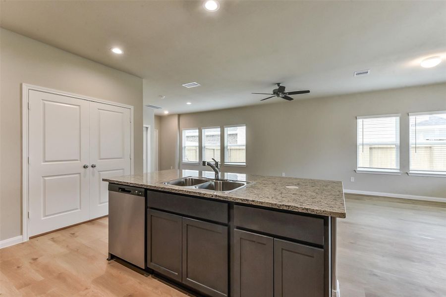 Furnished interior view inside a new home in King Oaks Village, Baytown (Image 14).