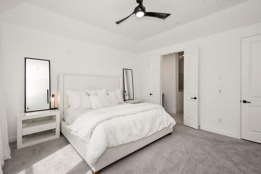 Light and bright primary bedroom Light and bright primary bedroom