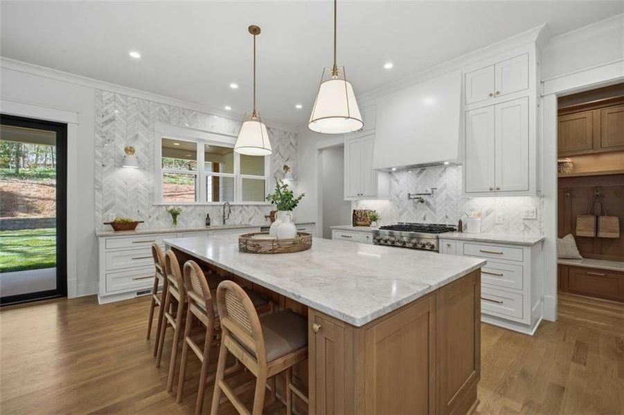 Furnished interior view inside a new home in , Marietta (Image 7).