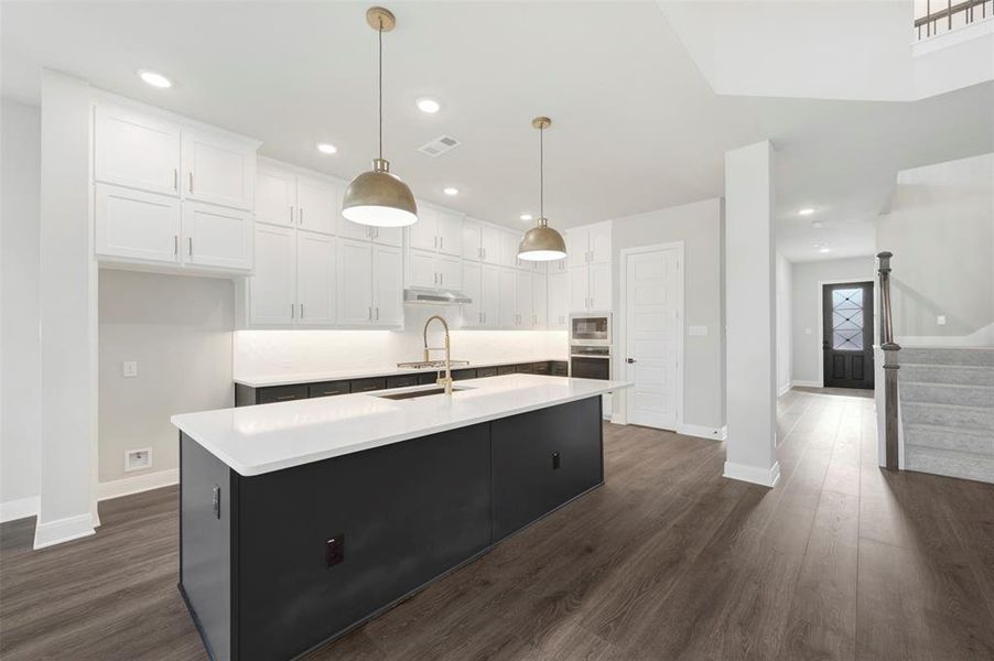 Furnished interior view inside a new home in The Ridge at Northlake, Northlake (Image 11).