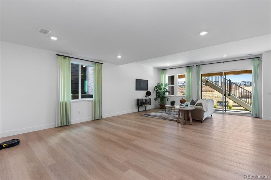 Spacious, unfurnished interior of a new home in , Castle Pines (Image 19). Spacious, unfurnished interior of a new home in , Castle Pines (Image 19).