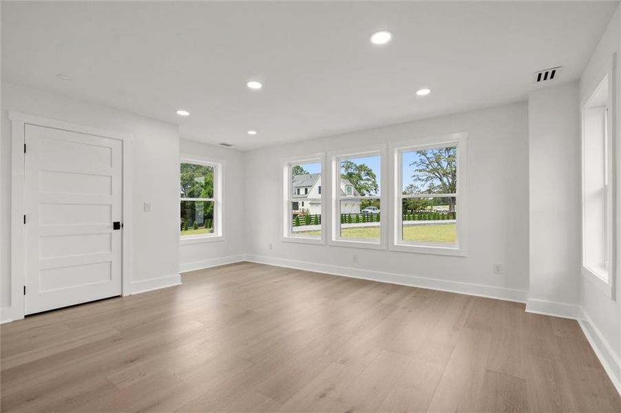 Spacious, unfurnished interior of a new home in , Canton (Image 23).