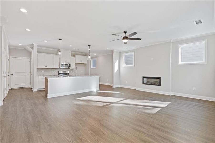 Spacious, unfurnished interior of a new home in , Dacula (Image 23).