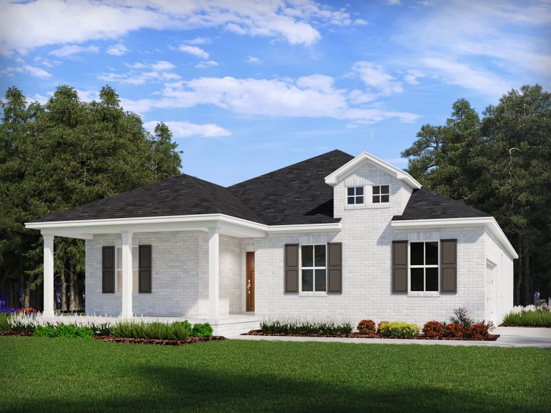 Representative exterior photo of a completed home built from the Nelson by Meritage Homes in Benders Cove - Estate Series, Mount Juliet, TN (Image 1). Representative exterior photo of a completed home built from the Nelson by Meritage Homes in Benders Cove - Estate Series, Mount Juliet, TN (Image 1).