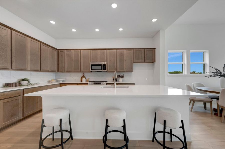 Kitchen (Staged)