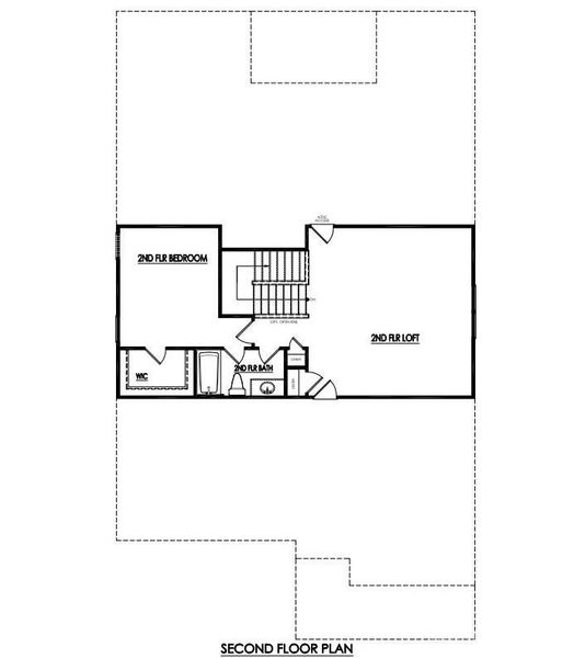 Standard second floor of a Harrison